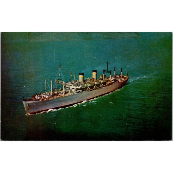 None and/or Unknown Other - USNS General Hugh J. Gaffey Bethlehem Ship Yards Vintage Postcard SPZ19